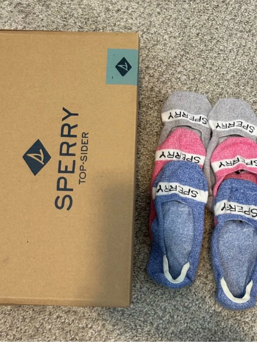 Sperry Gray Suede Boat Shoe Flats - Picture 5 of 5